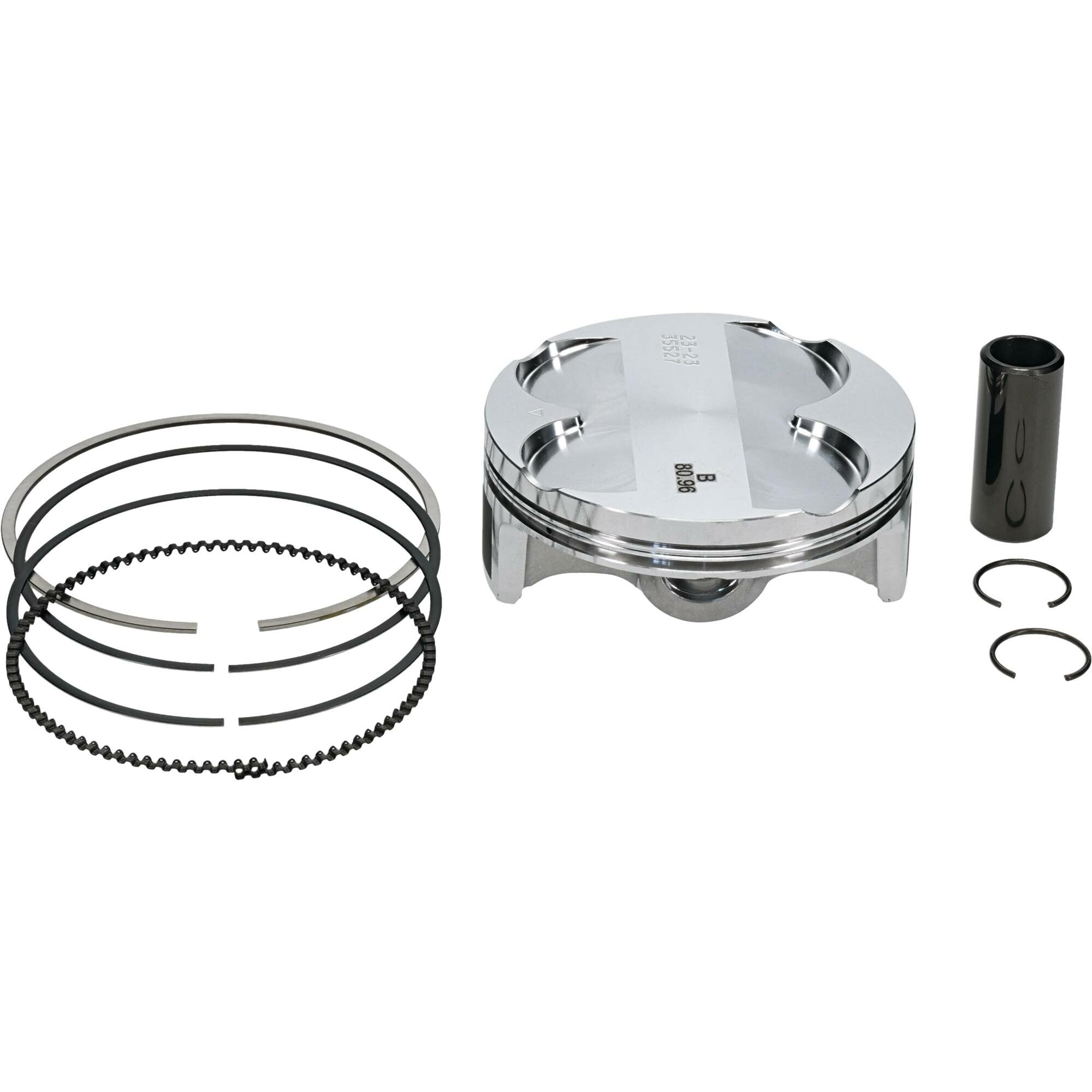 PISTON KIT BB FORGED 80.96/+3.0 14.1:1 KAW