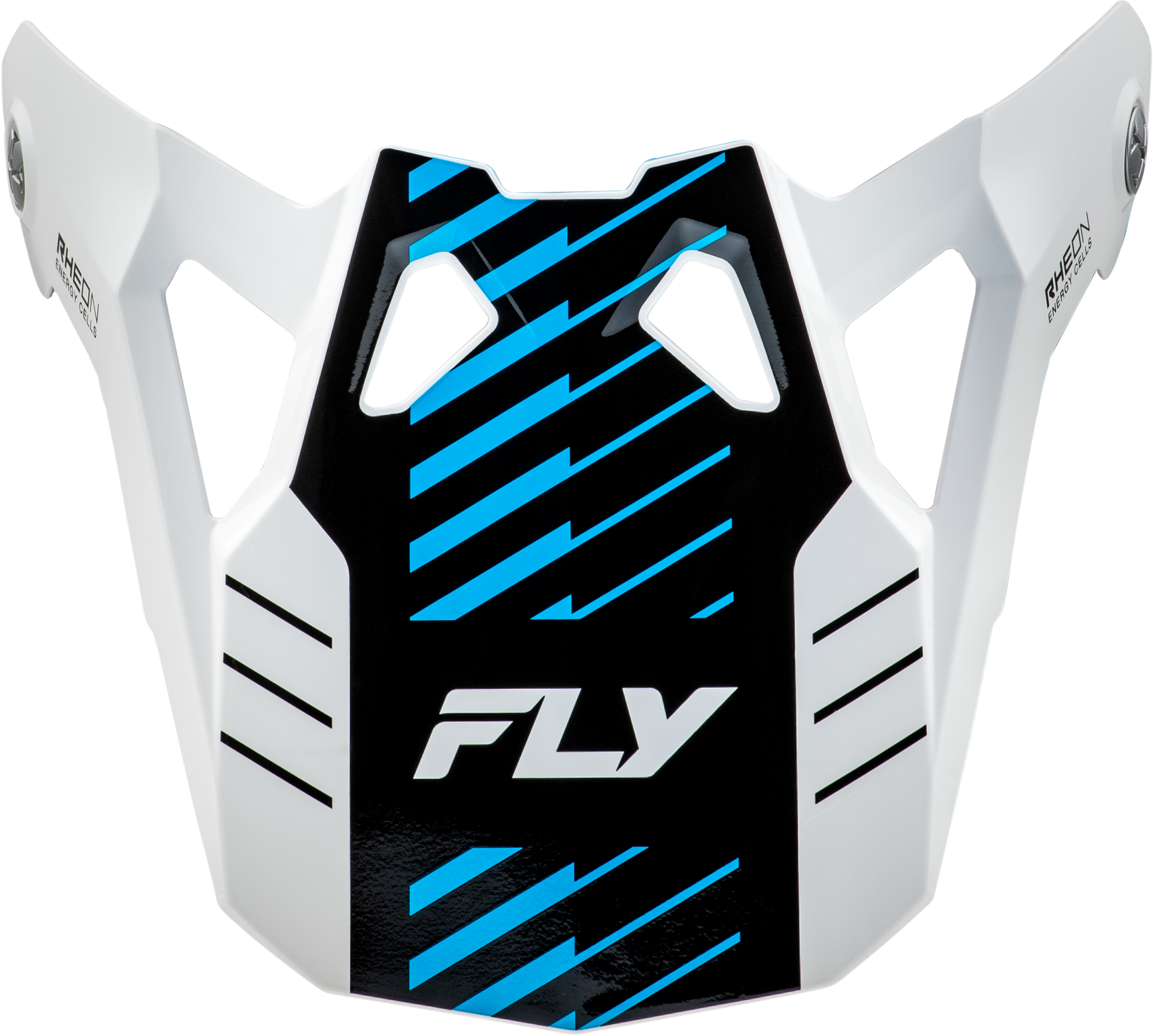 FORMULA CP SLICE VISOR WHITE/RED/CYAN M-2X