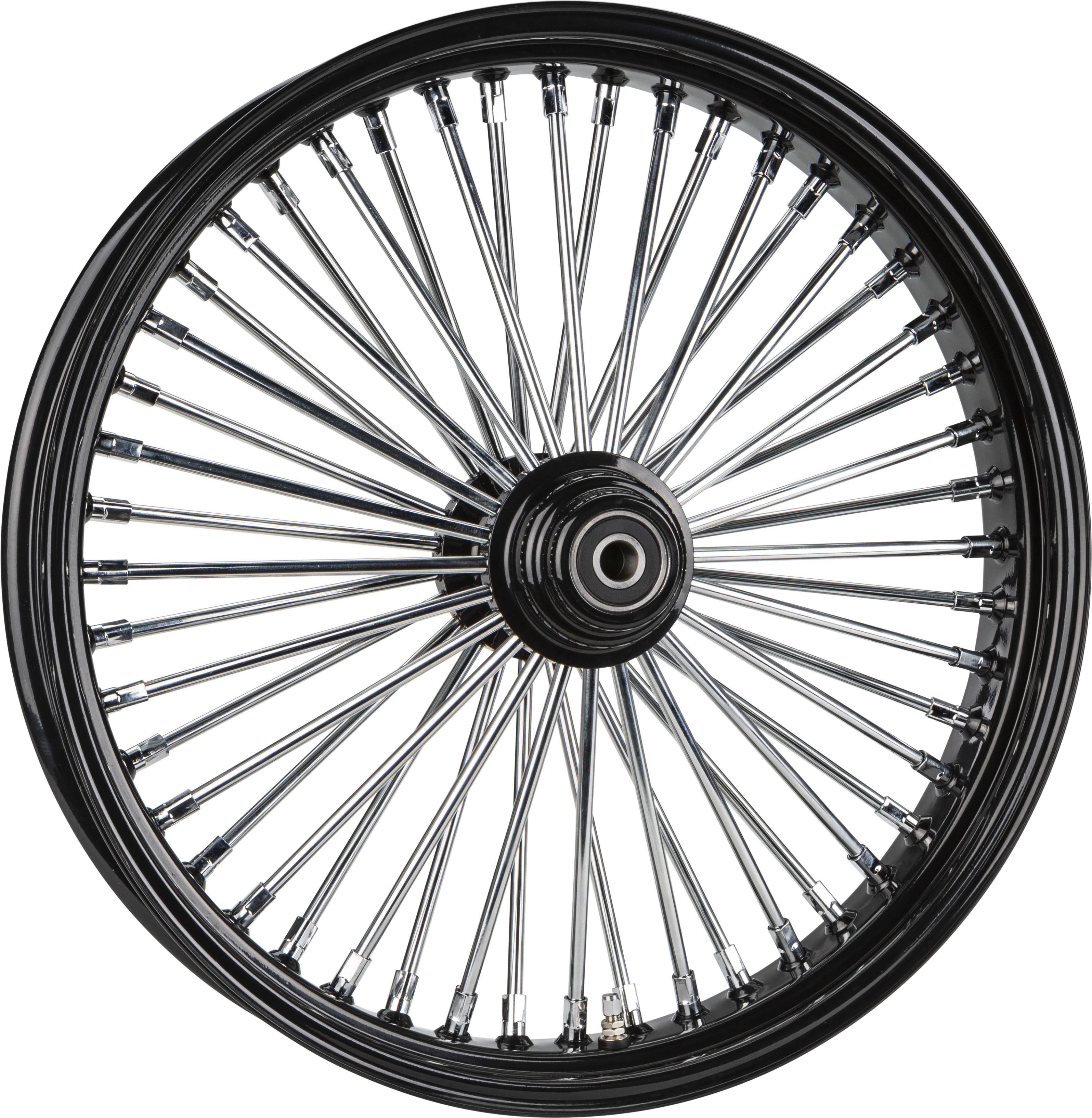 FR 48-SPK SD BLACK 21X3.5 WG-HUB 3/4" AXL 00 LTR