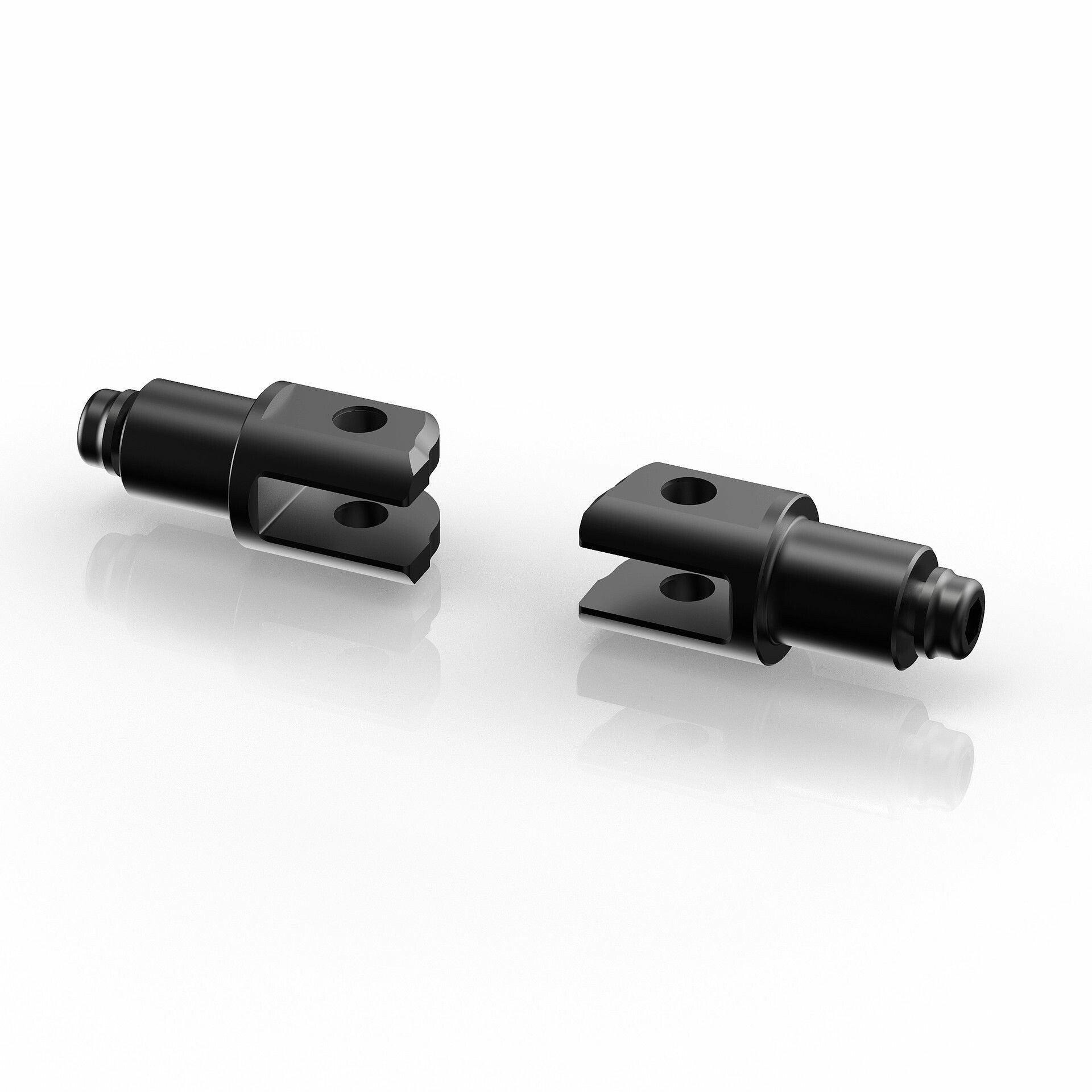FOOTPEG MOUNT KIT RIDER BLACK PR