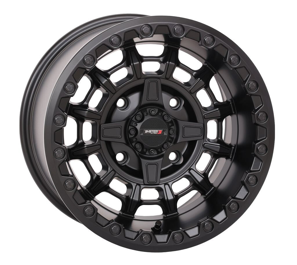 SB10 WHEEL 15X7 5+2 (+38MM) 4/137 & 4/156 MATTE BLACK