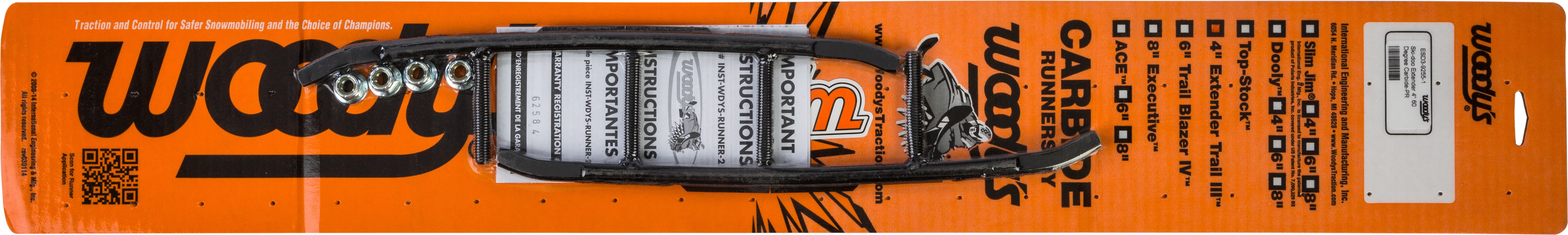 4" CARBIDE SKI-DOO
