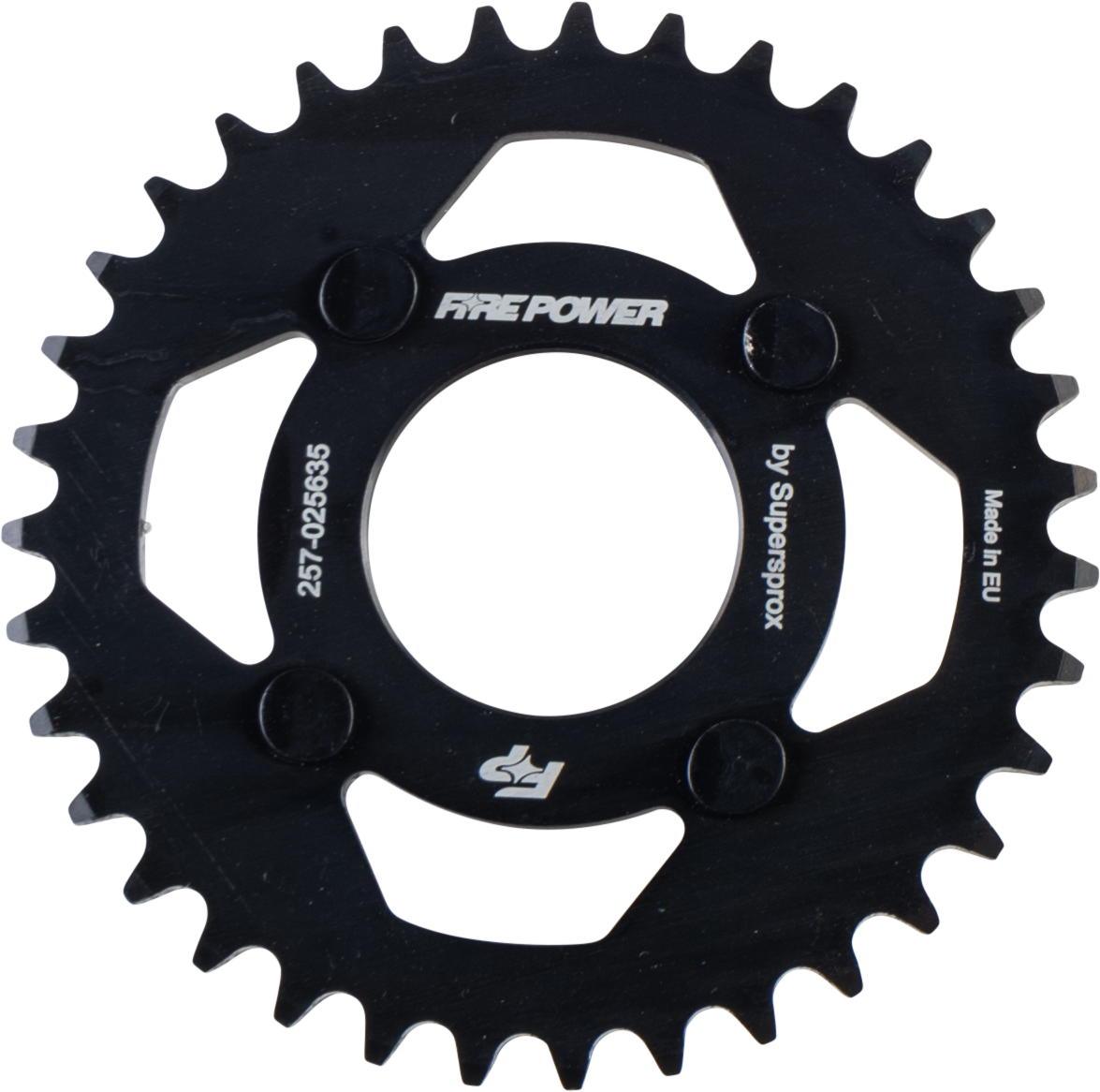 REAR SPROCKET STEEL 35T BLK