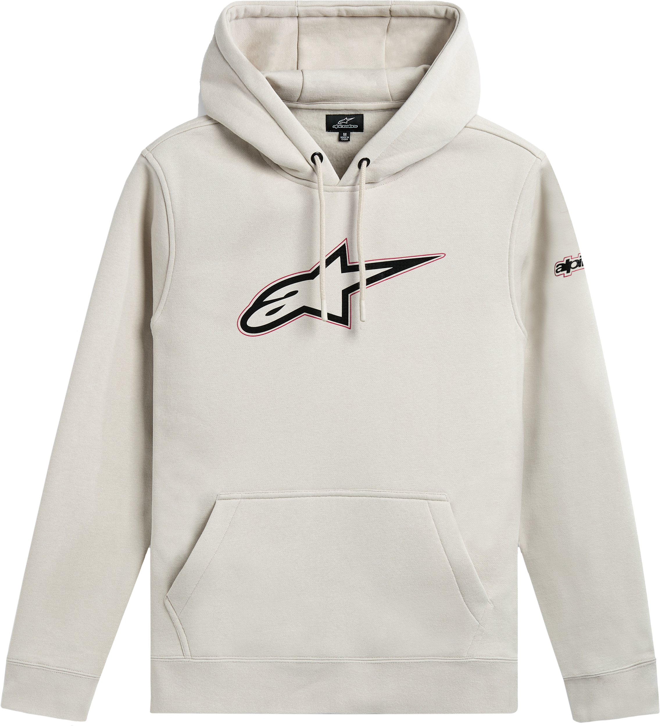 INSIGNIA HOODIE OFF WHITE SM