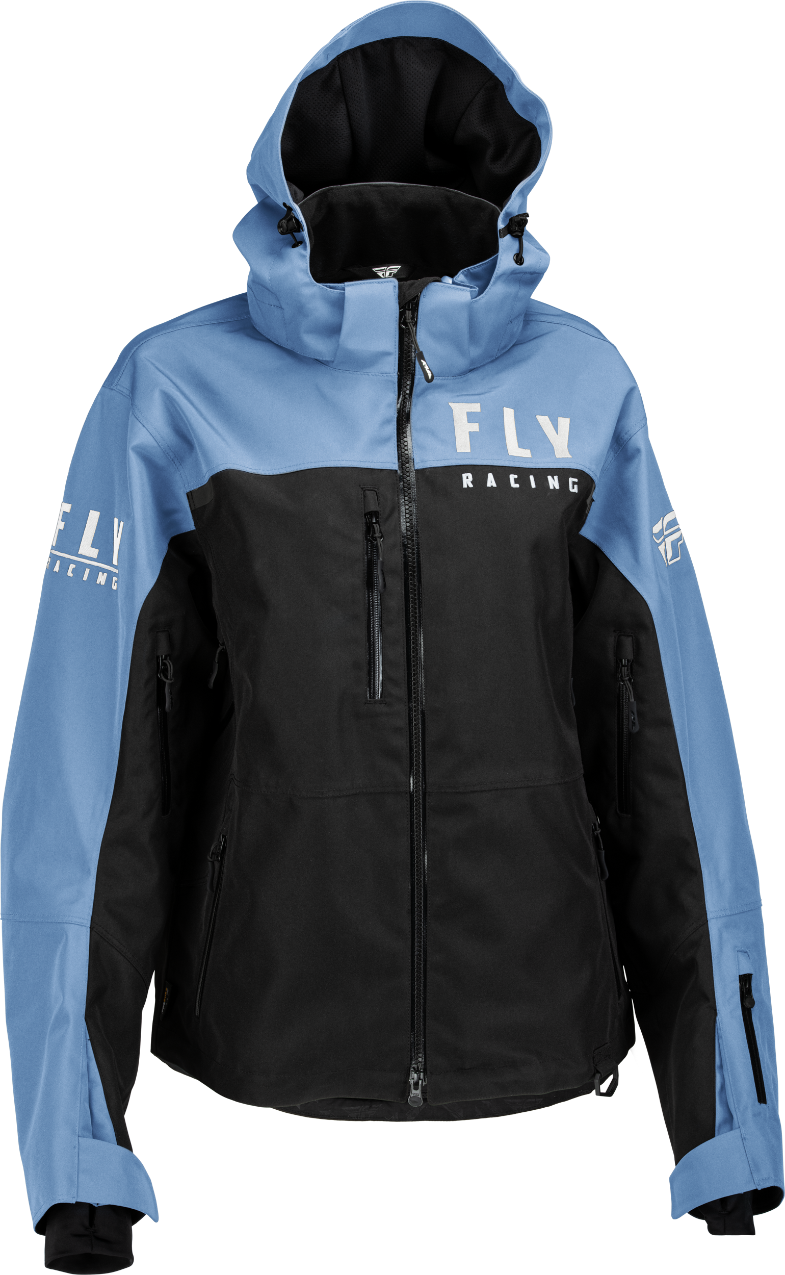 WOMEN'S CARBON JACKET BLACK/BLUE 4X