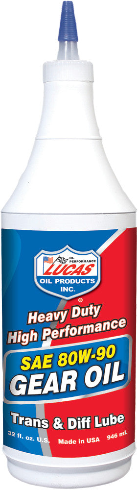 HEAVY DUTY GEAR OIL 80W90 1 QT (12/CASE SOLD EA)