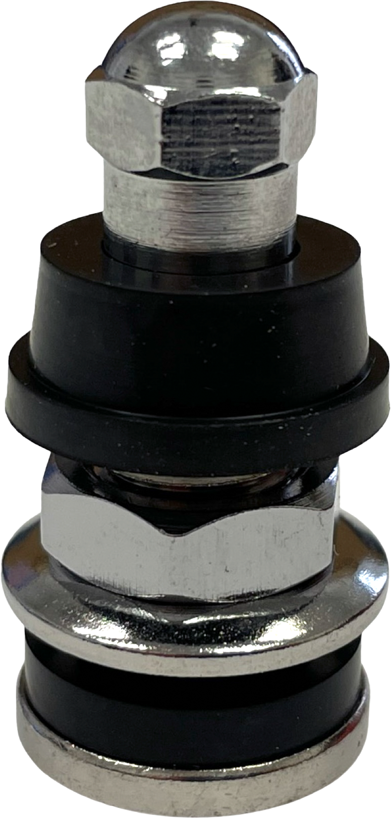 VALVE STEM CHROME 10/PK 575 SERIES .453/.625"