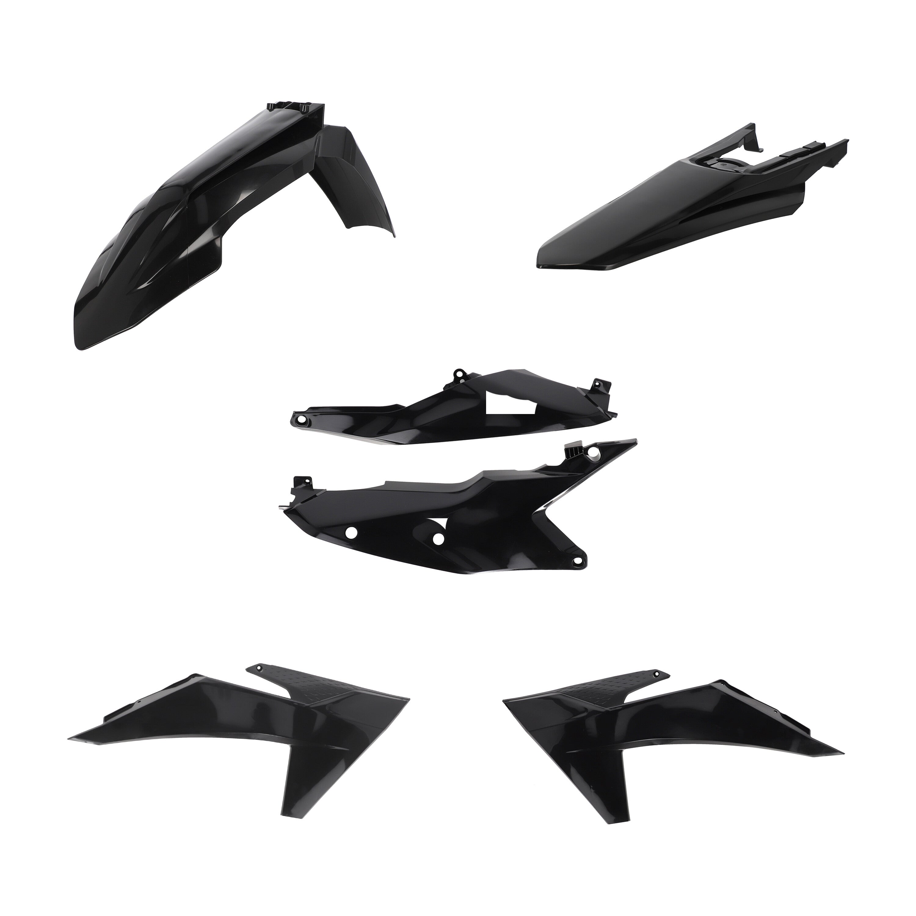 PLASTIC KIT KTM BLACK