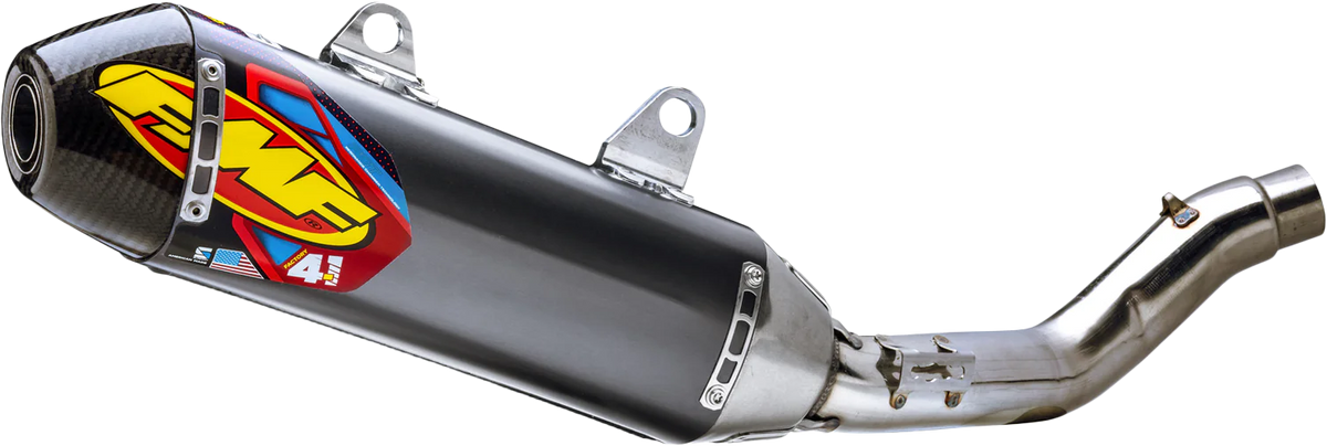 FACTORY 4.1 RCT SLIP-ON STAINLESS W/ CARBON CAP