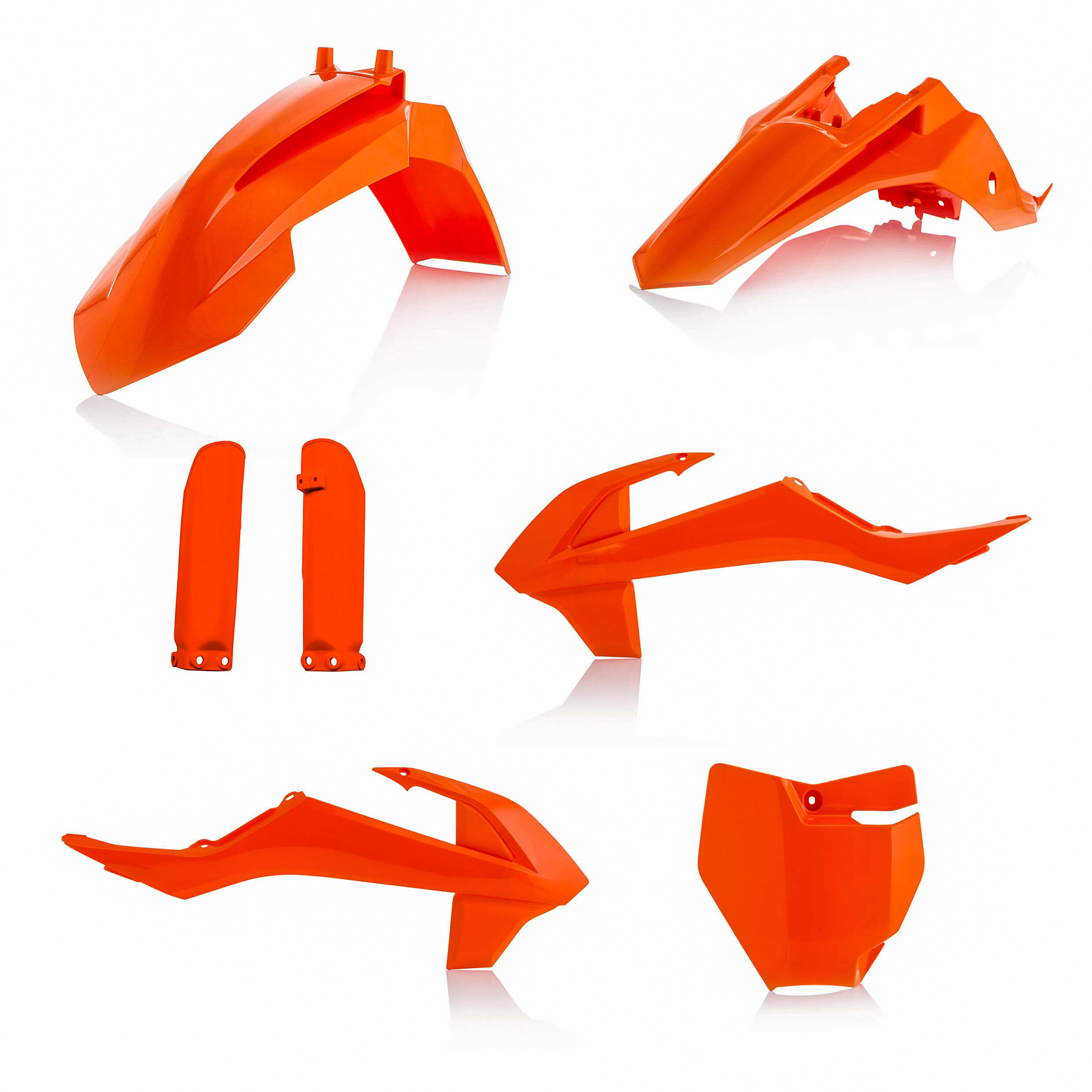 FULL PLASTIC KIT ORANGE KTM