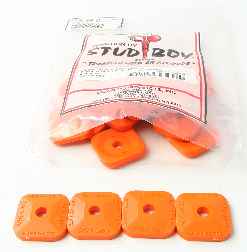 SUPER-LITE PLUS BACKERS ORANGE 24/PK