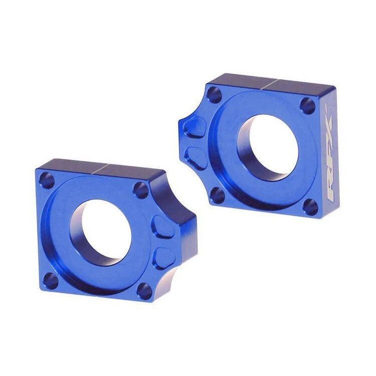 REAR AXLE BLOCKS BLUE HUSQ/KTM/GAS