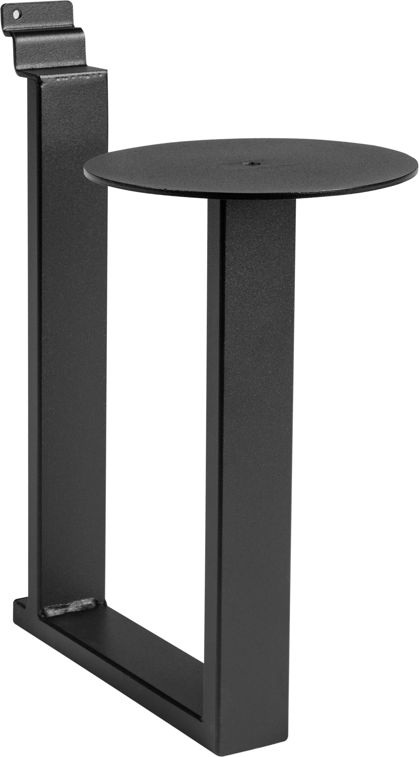 SLATWALL HELMET HOLDER BLK