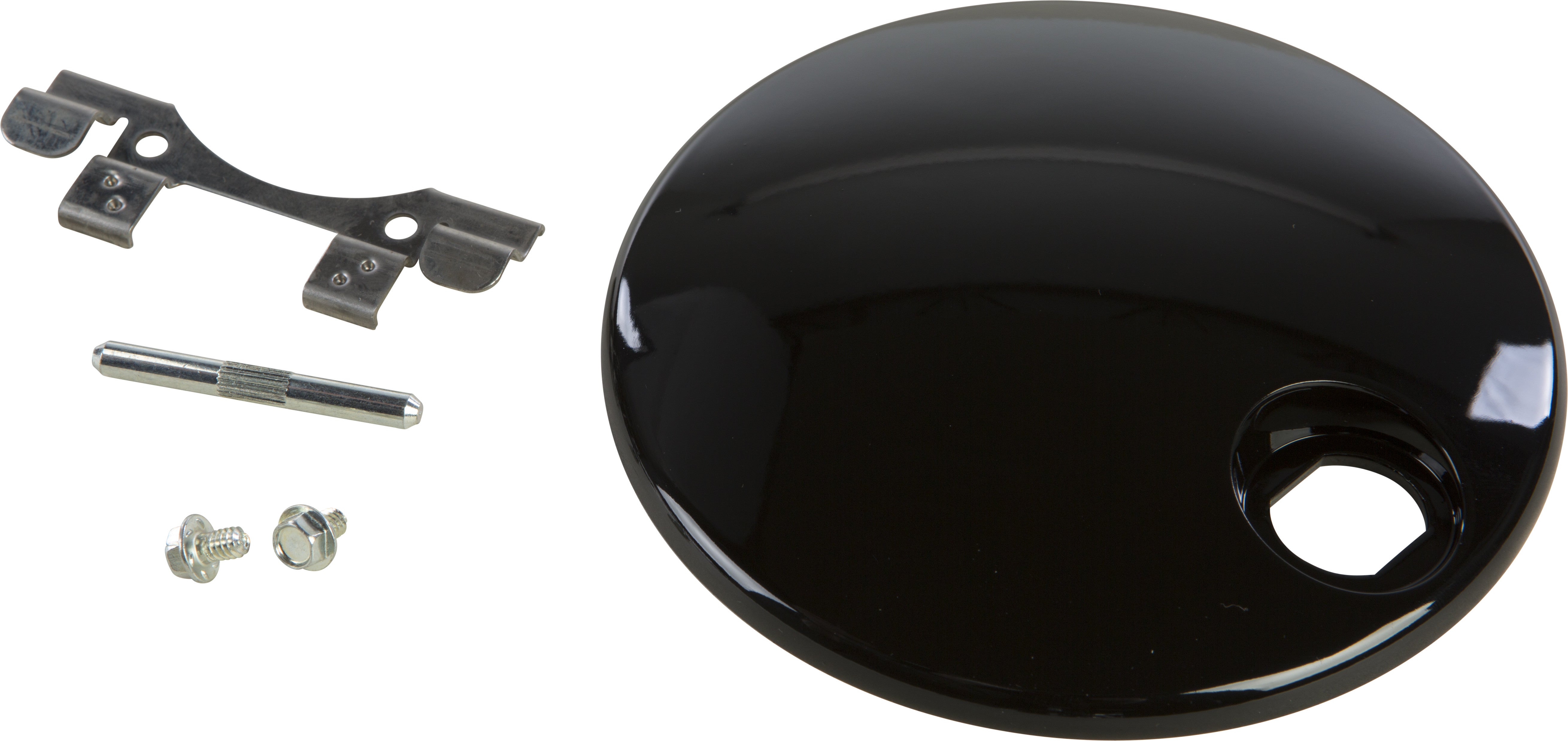 FUEL TANK CONSOLE DOOR GLOSS BLK FLH/FLT 08-22