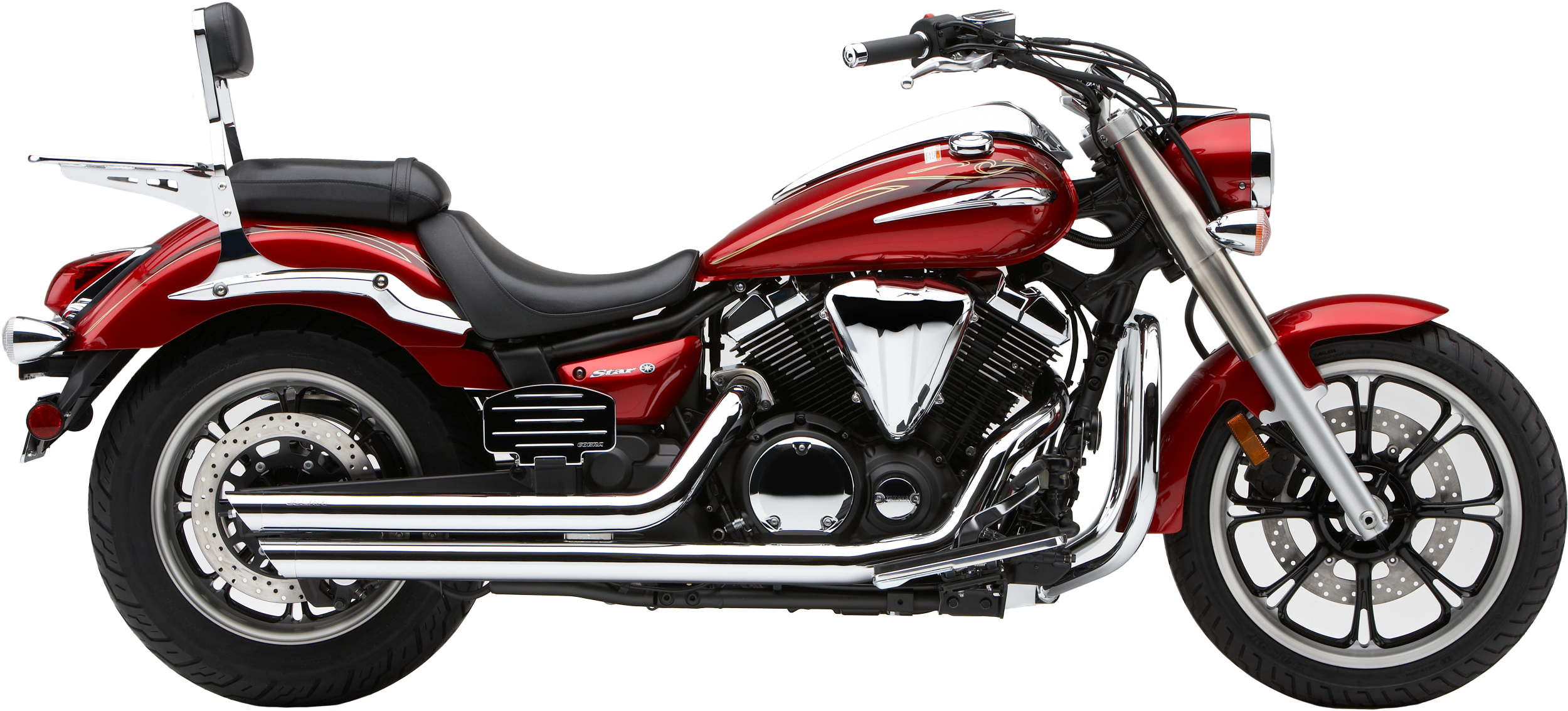 SPEEDSTER SLASHDOWN F/S CHR YAM V-STAR 950 09-16