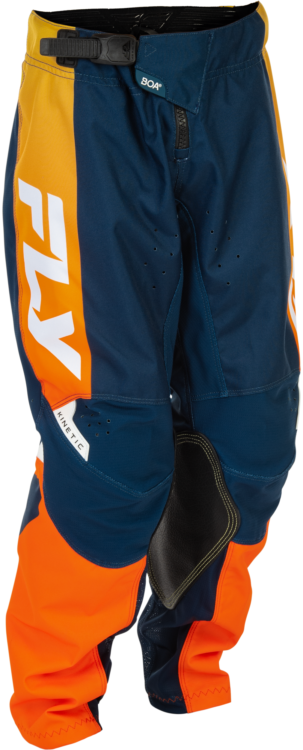 YOUTH KINETIC PANTS NAVY/ORANGE SZ 18