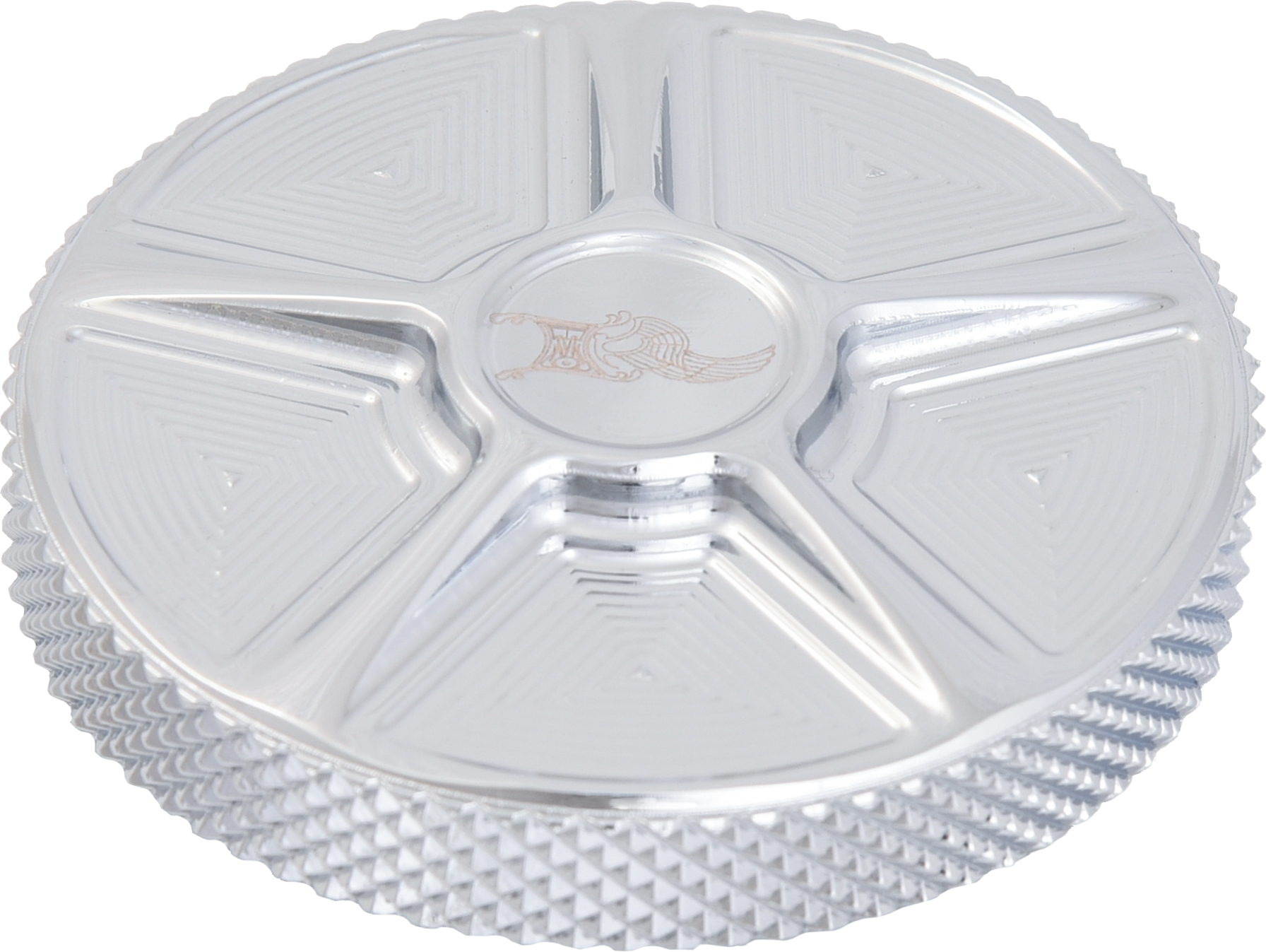 NL GAS CAP FIVE CHROME DUMMY CAP FOR M8 LH