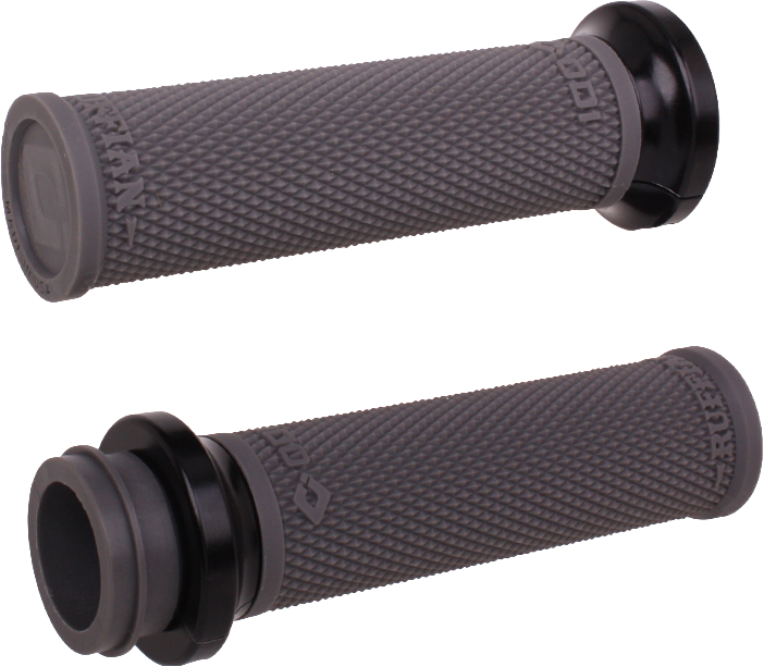 RUFIAN GRIPS INDIAN TBW 1" GRAPHITE/BLACK