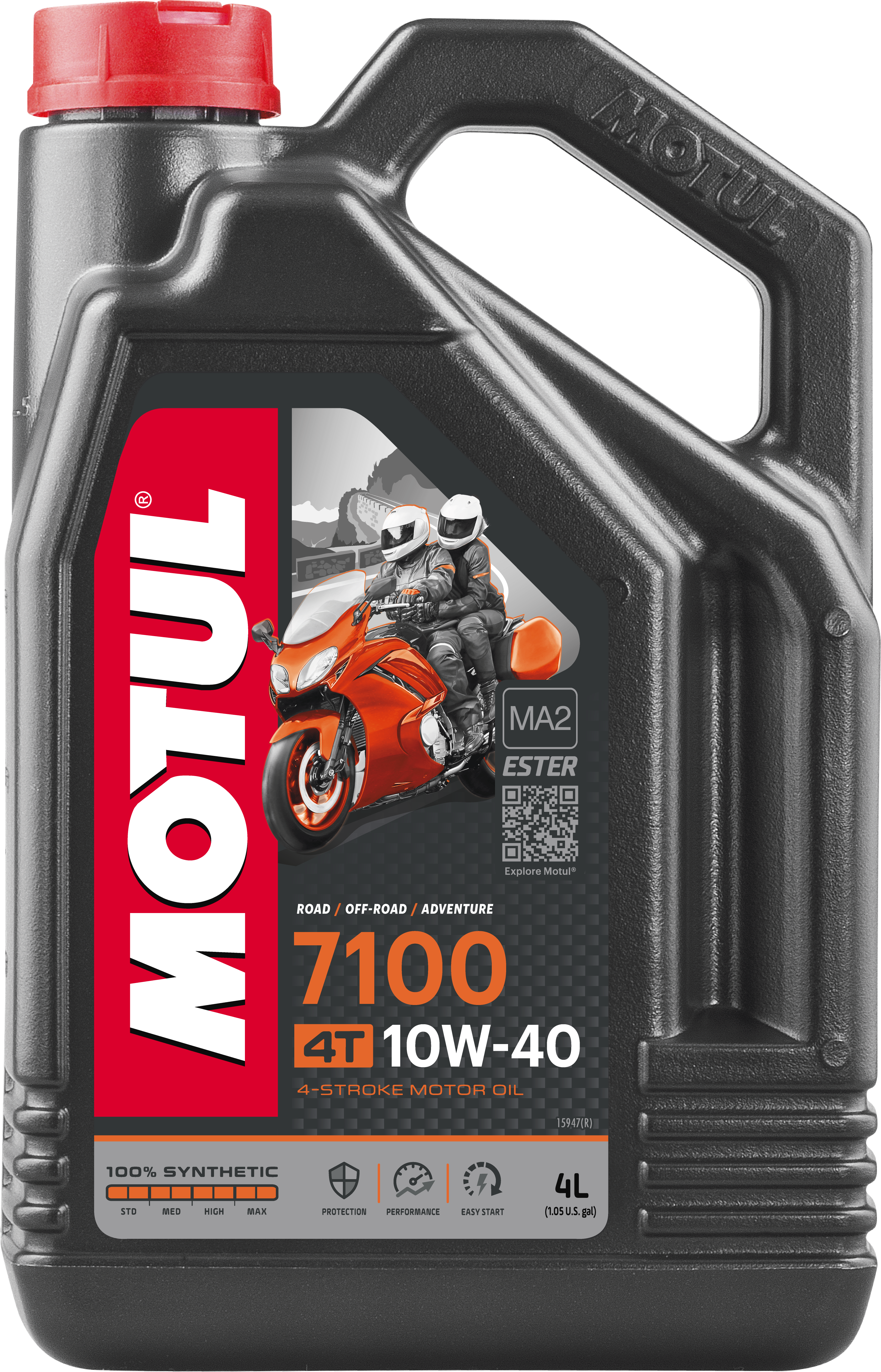 7100 SYNTHETIC OIL 10W40 4L 4/CASE