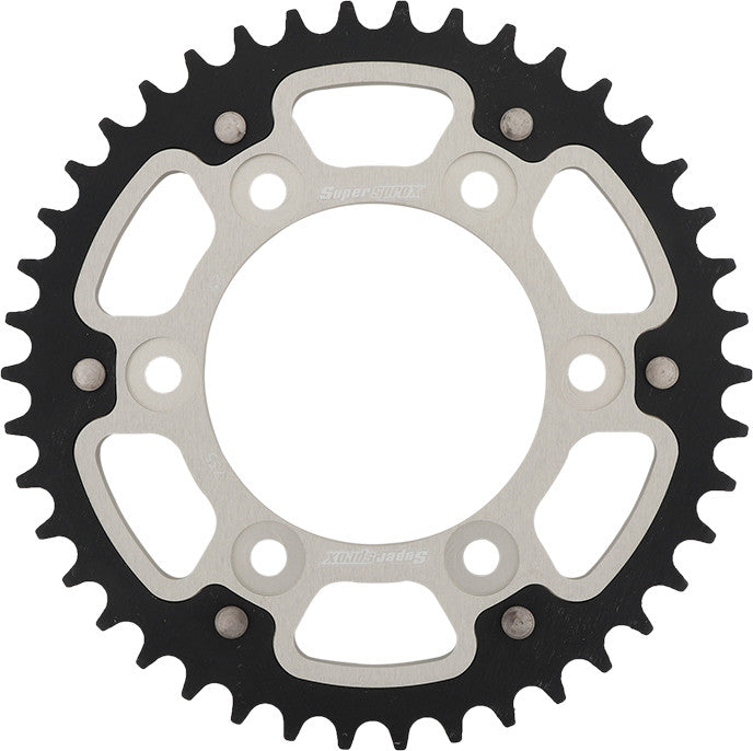 REAR STEALTH SPROCKET ALU/STL 42T-520 SLV DUC