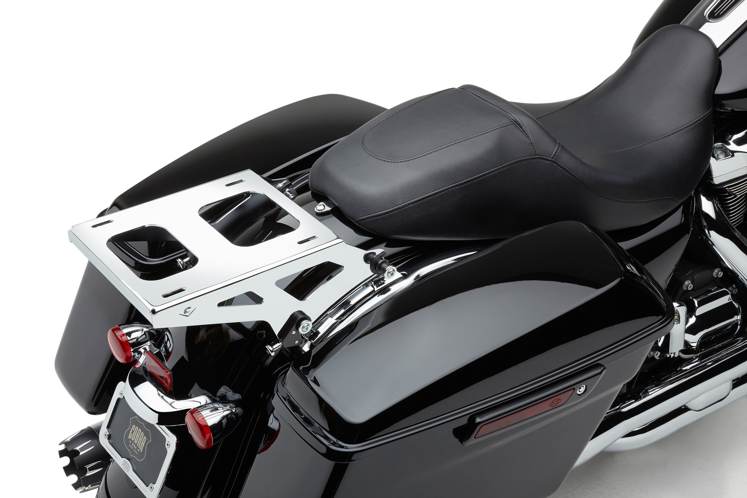 DETACH 2-UP TOUR PACK MOUNT CHROME FLH/FLT 14-25