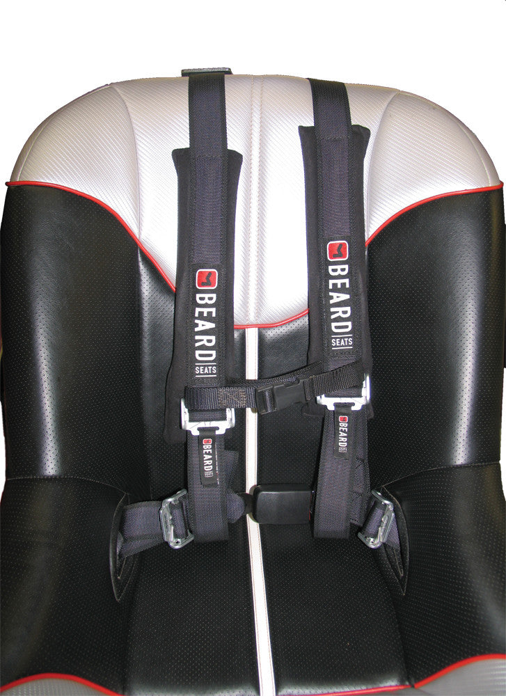 SAFETY HARNESS 2X2 W/PADS AND AUTO STYLE BUCKLE