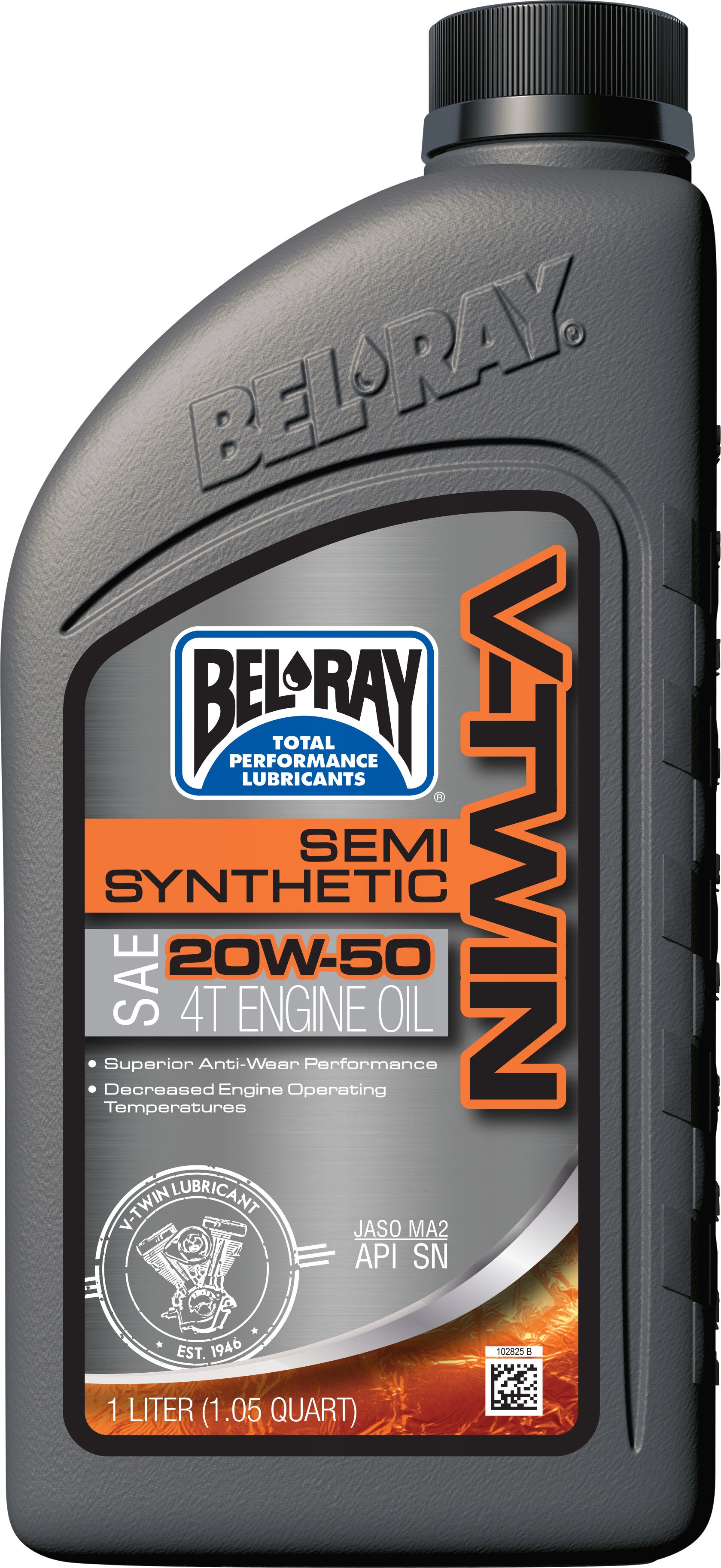 V-TWIN SEMI-SYN OIL 20W50 1L (12/CASE SOLD EA)