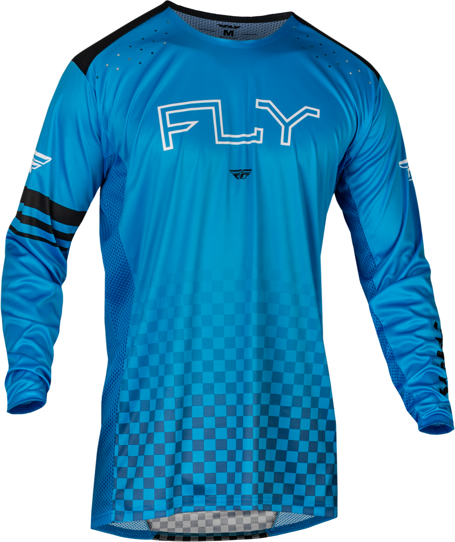 YOUTH RAYCE BICYCLE JERSEY BLUE YL