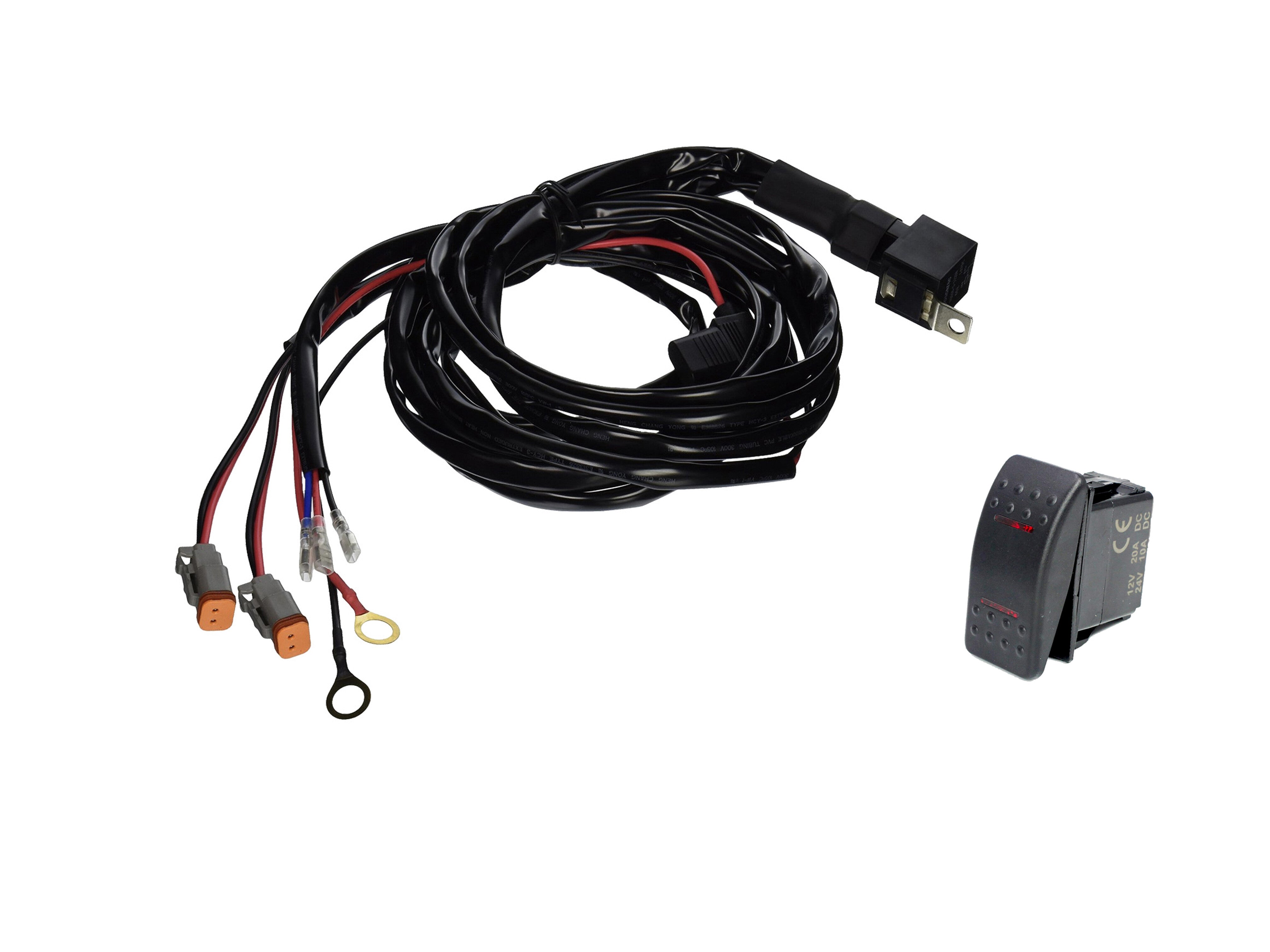 DUAL LIGHT HARNESS 2 PIN