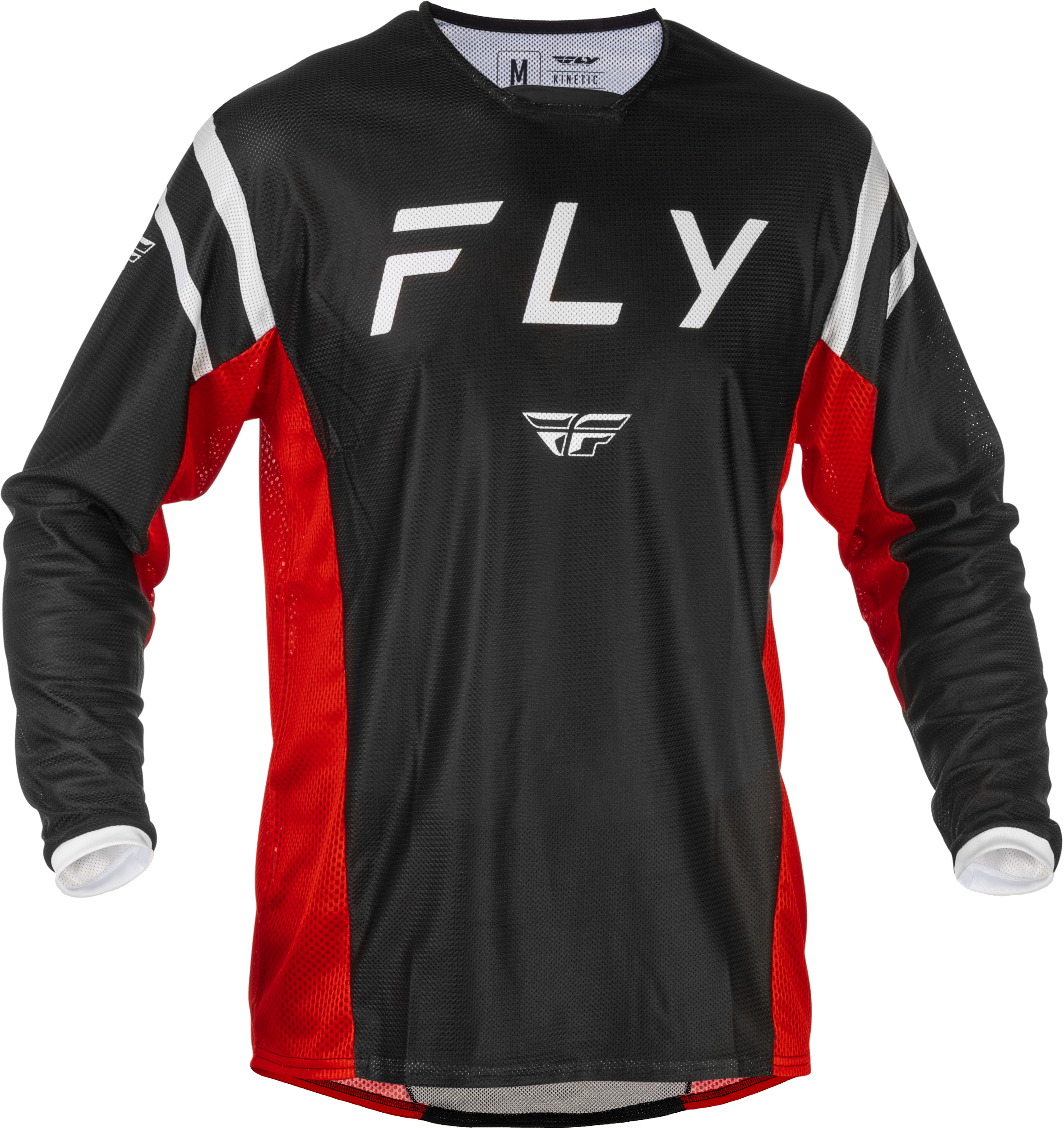 KINETIC MESH CENTER JERSEY BLACK/WHITE/RED XL