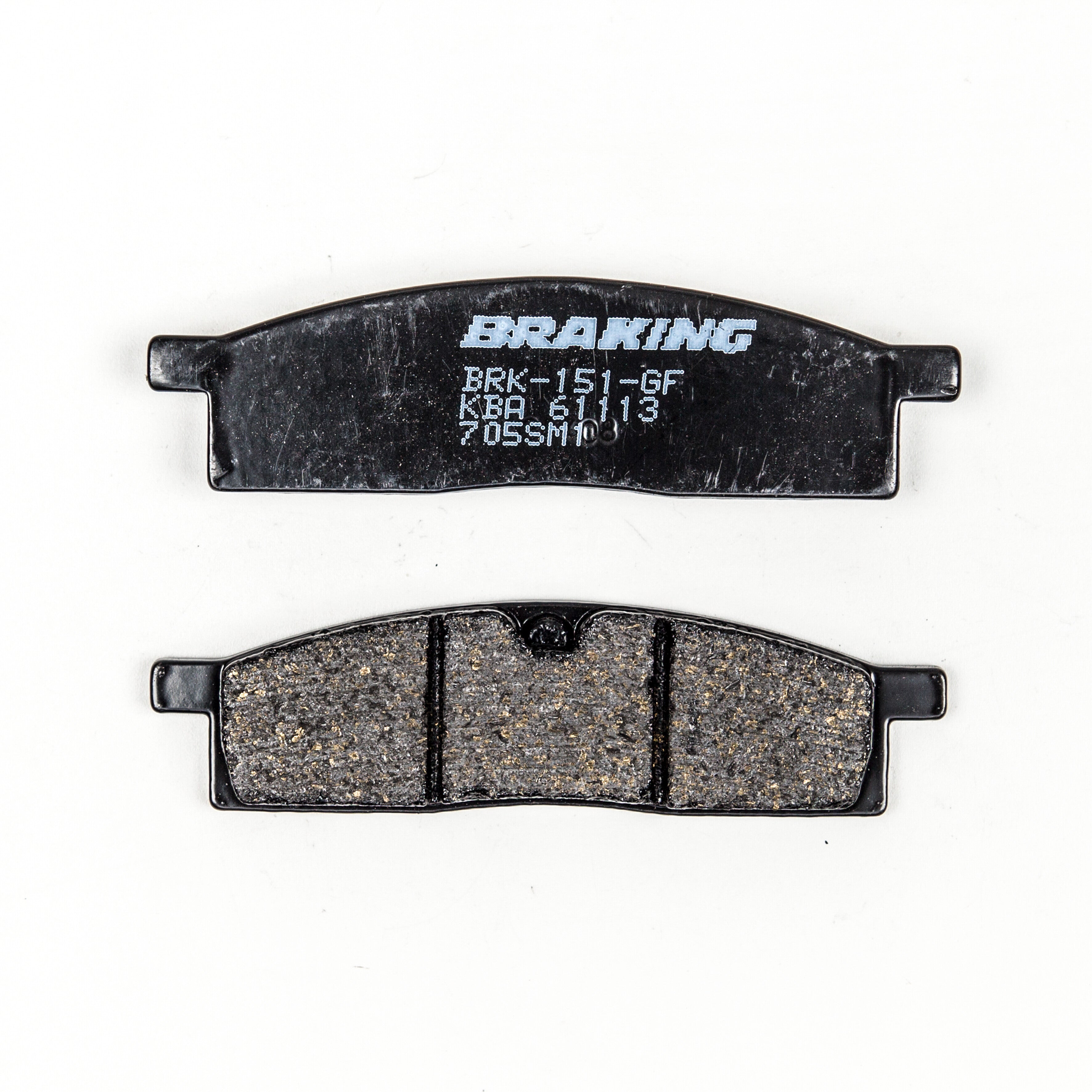 BRAKE PAD SET SEMI-METALLIC