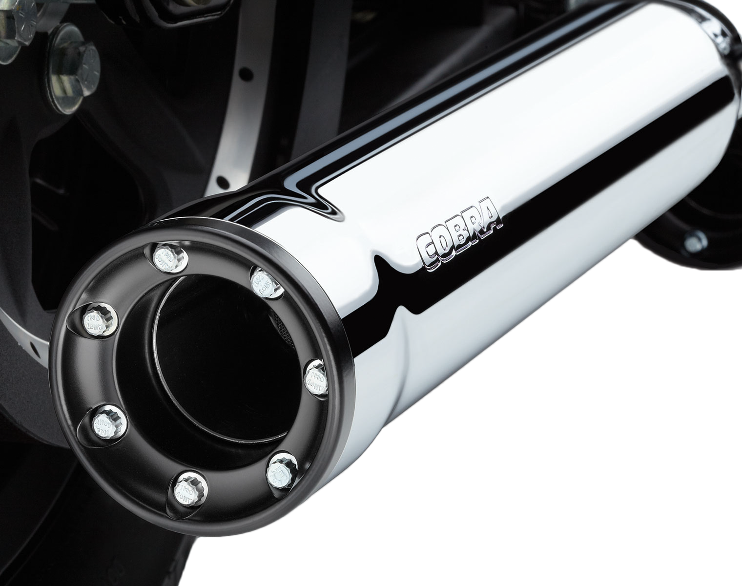3" RPT SLIP-ONS CHROME FLH/FLT 95-16