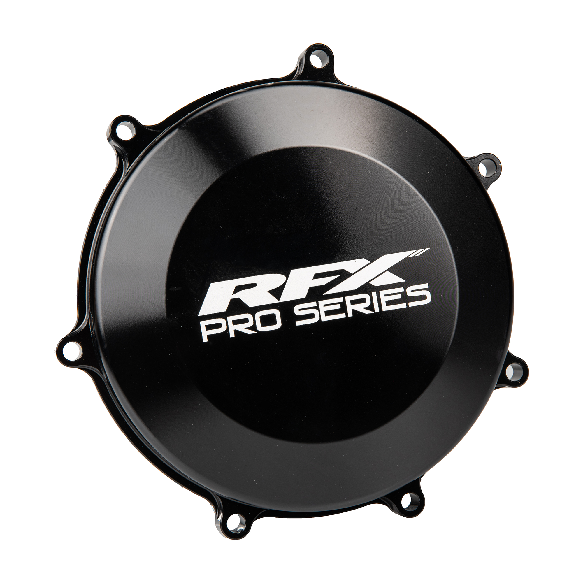 CLUTCH COVER HARD ANODIZED BLACK KAW