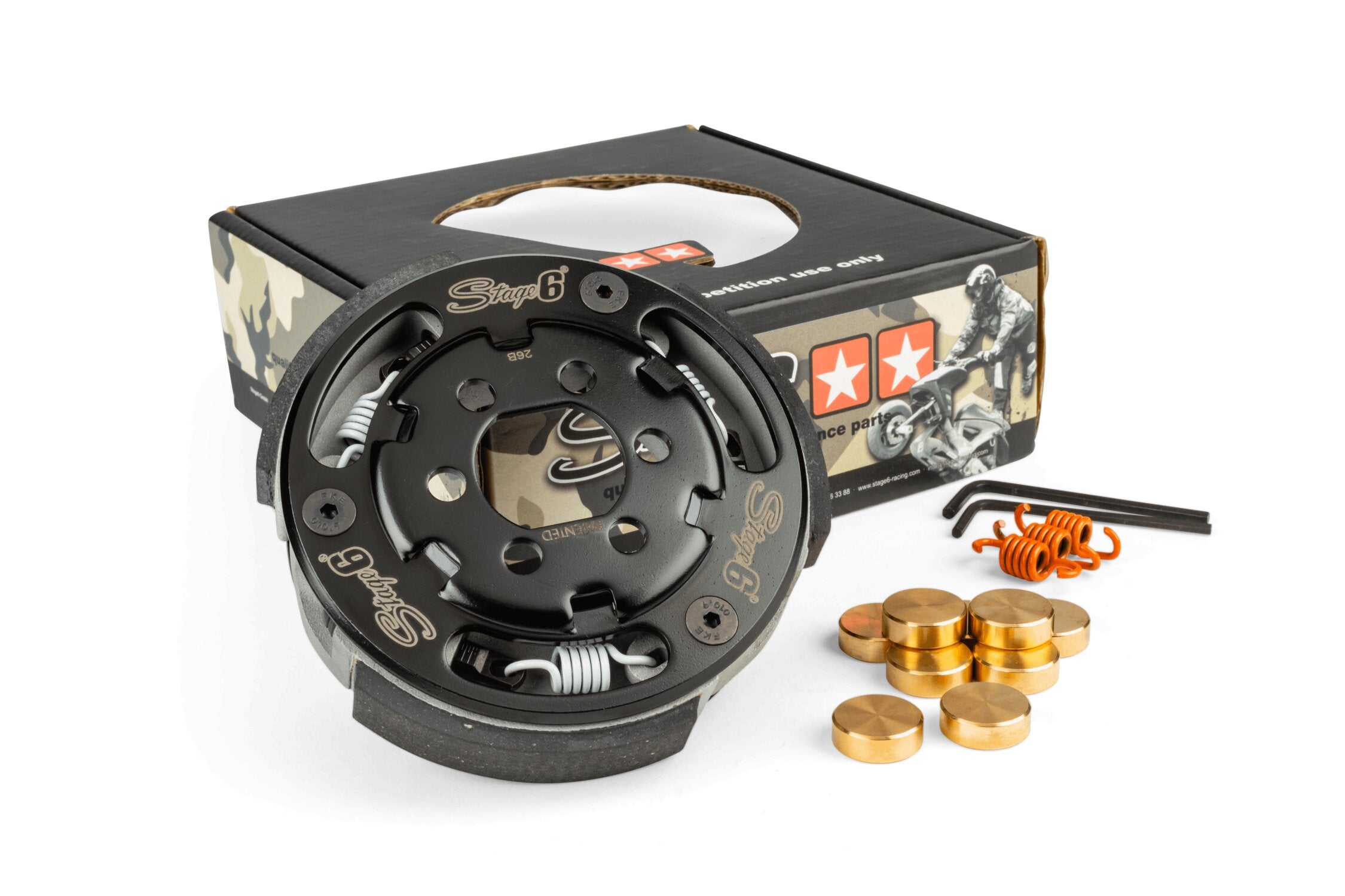 STAGE6 ADJUSTABLE CLUTCH FOR STOCK APEX - DRR 112mm BELL