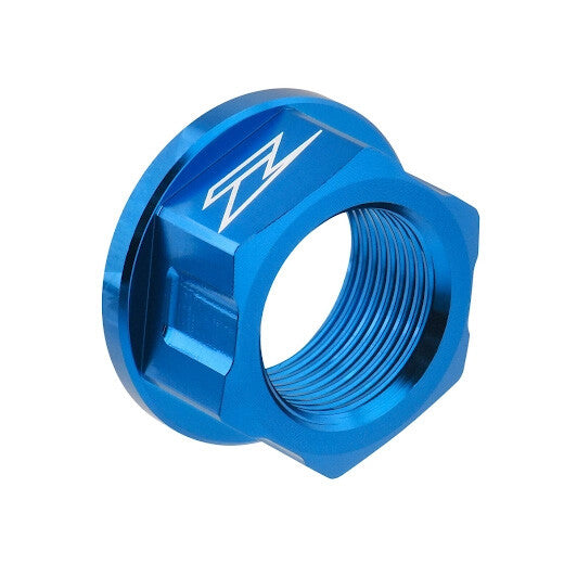 AXLE NUT M22X30-P1.5 H18 H-BLUE