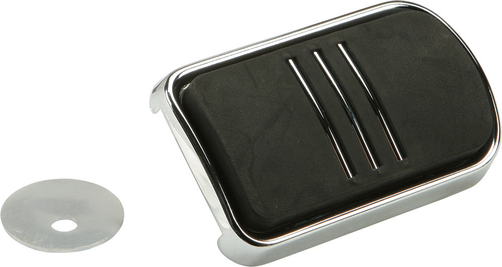 BRAKE PEDAL PAD CHROME FLT, FLST, FD