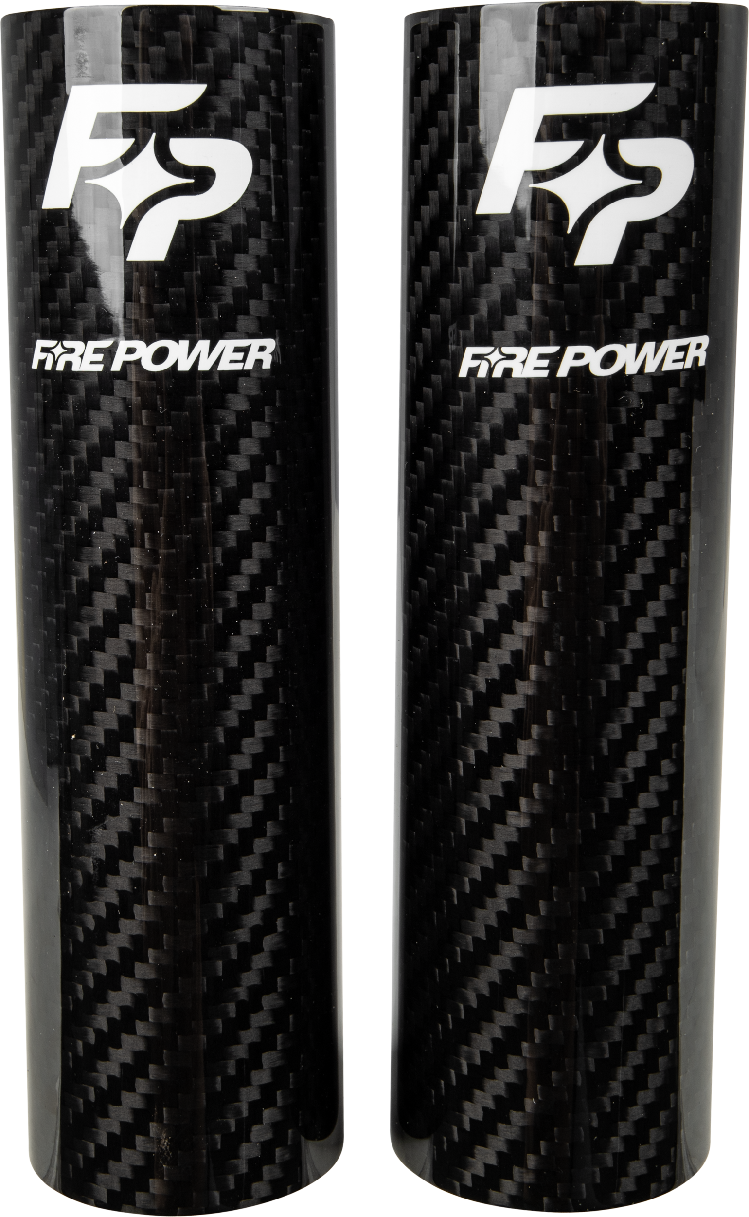 CARBON FIBER FORK SHIELD UPPER 52 X 160 MM