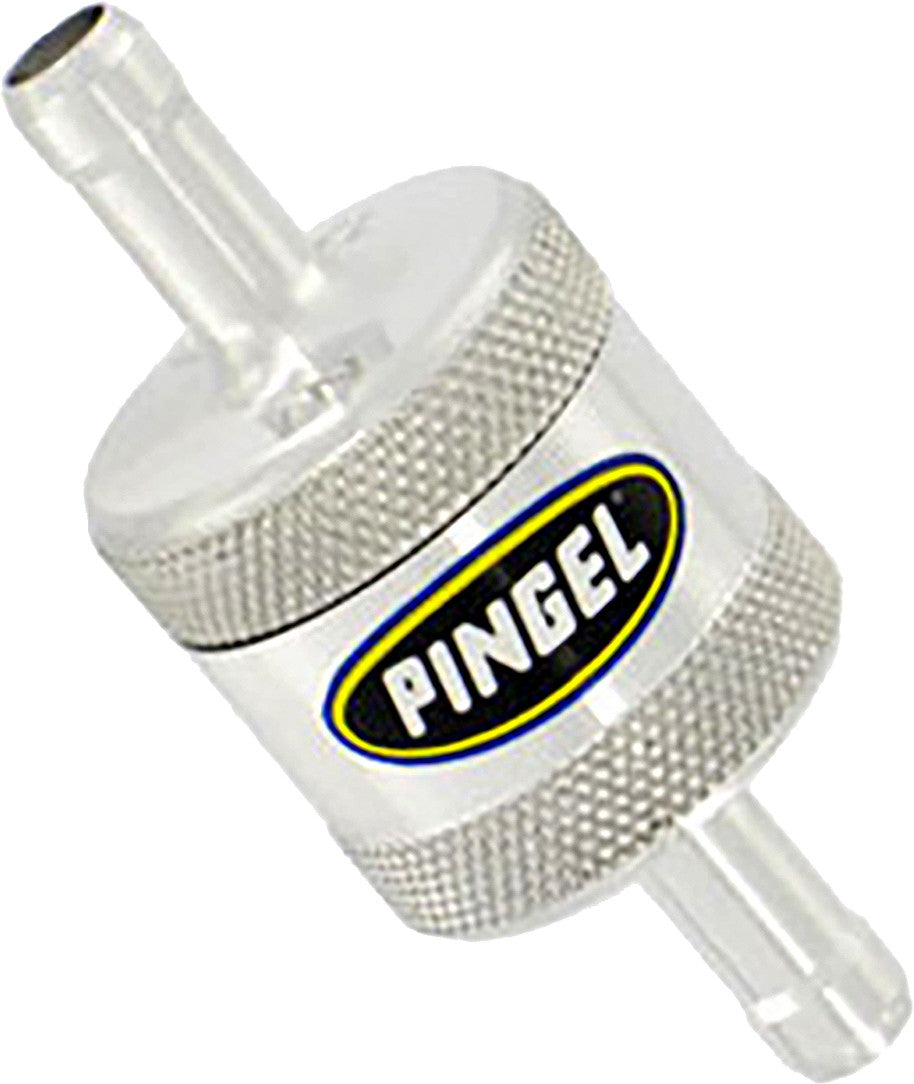 FUEL FILTER SUPER SHORT SATIN 5/16" IN/OUT