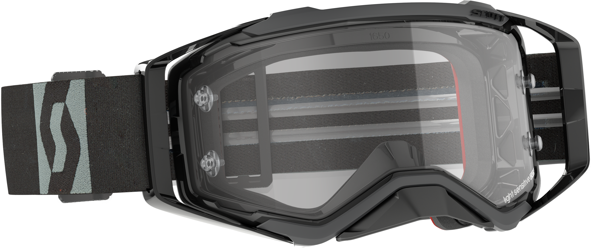 PROSPECT LS GOGGLE BLACK/GREY LIGHT SENSITIVE GREY WORKS