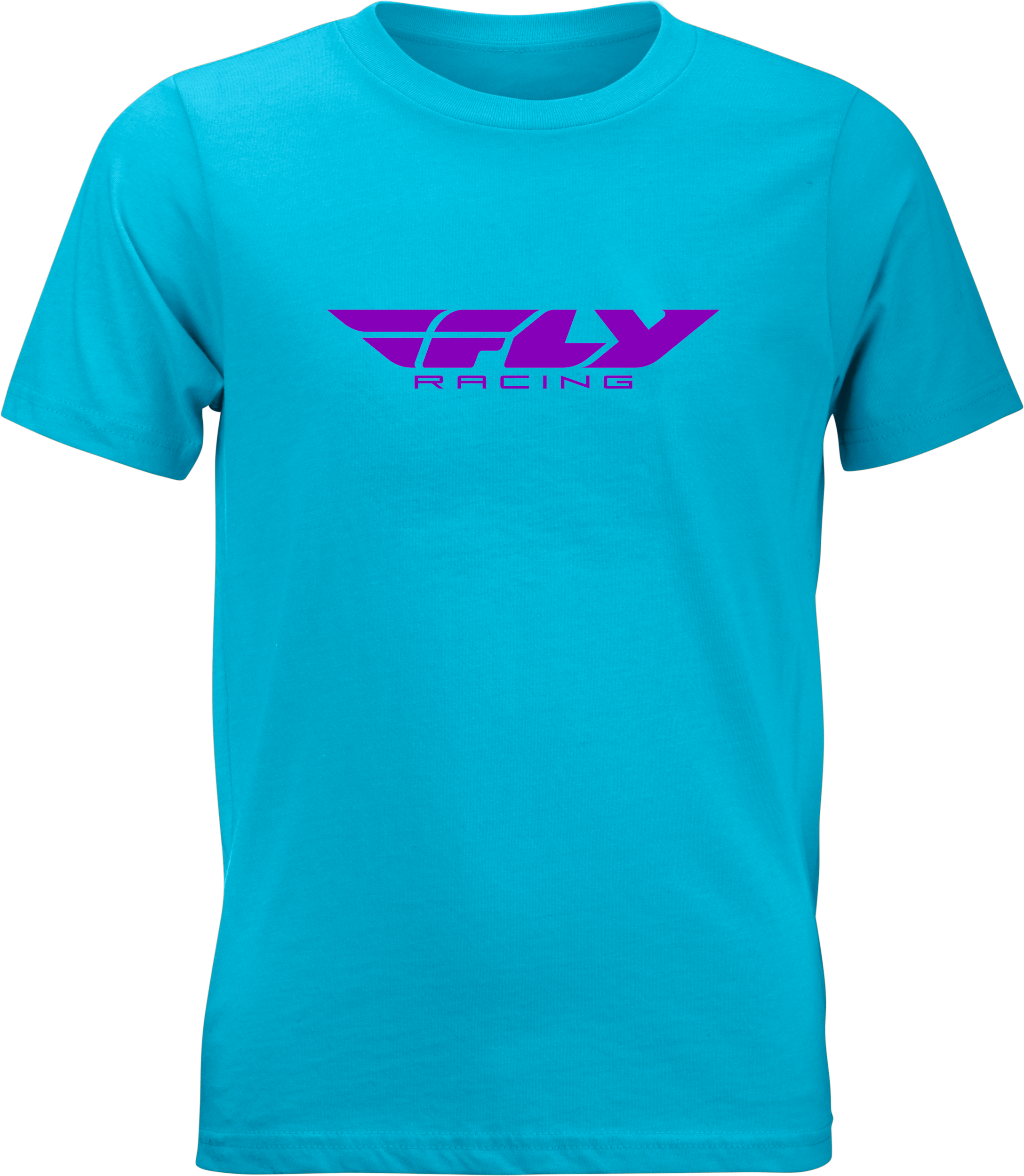 YOUTH FLY CORPORATE TEE BLUE/PURPLE YS