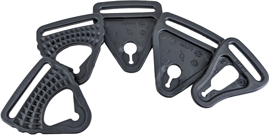 KX 3.0 STRAP CLIP & LOOP SET BLACK XL/2X/3X