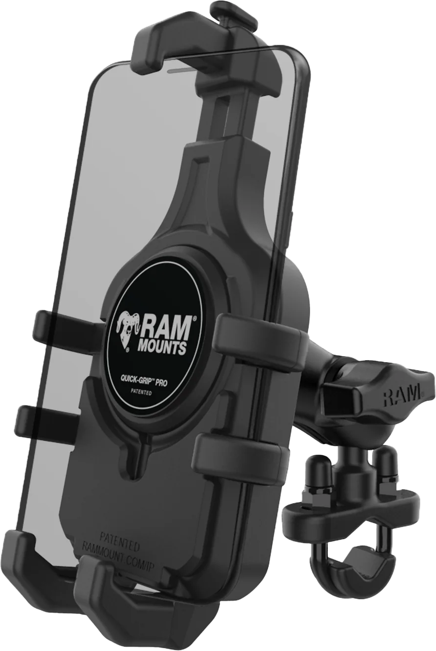 QUICK-GRIP PRO HANDLEBAR PHONE MOUNT SHORT