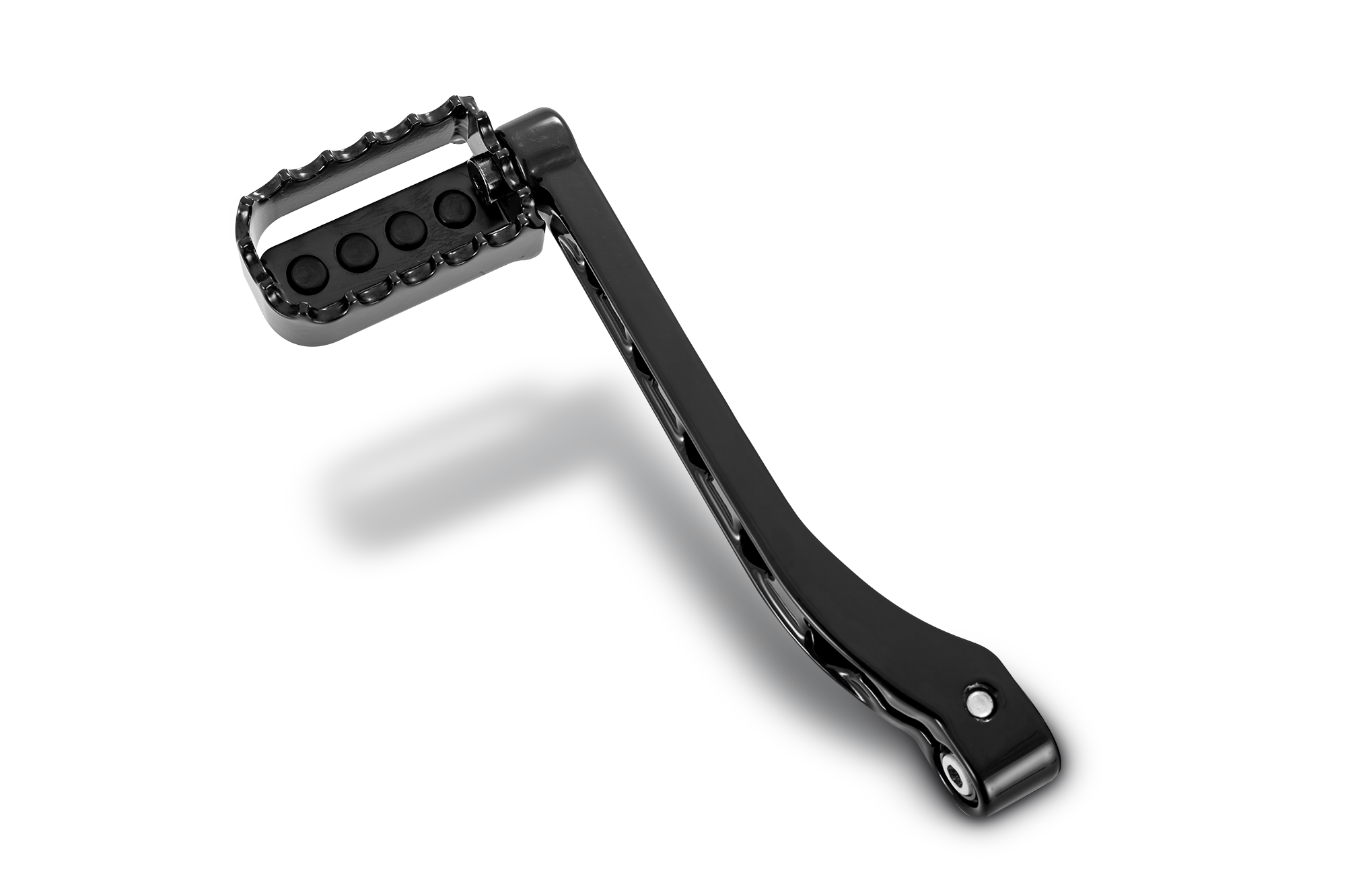 MX STYLE SHIFT ARM BLACK W/ TOE PEG