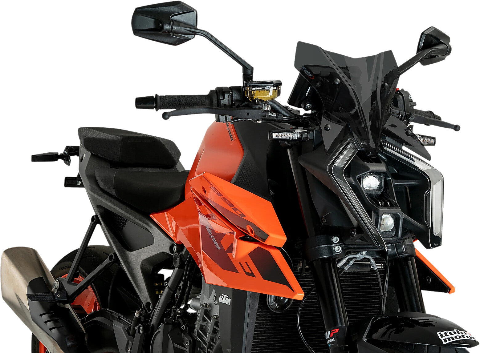 WINDSCREEN NAKED NEW GEN SPORT DARK SMOKE KTM