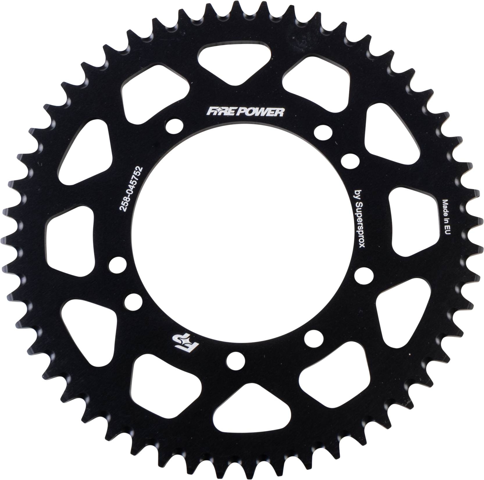REAR SPROCKET ALUMINUM 52T BLK