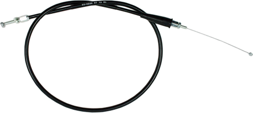 BLACK VINYL THROTTLE PUSH CABLE