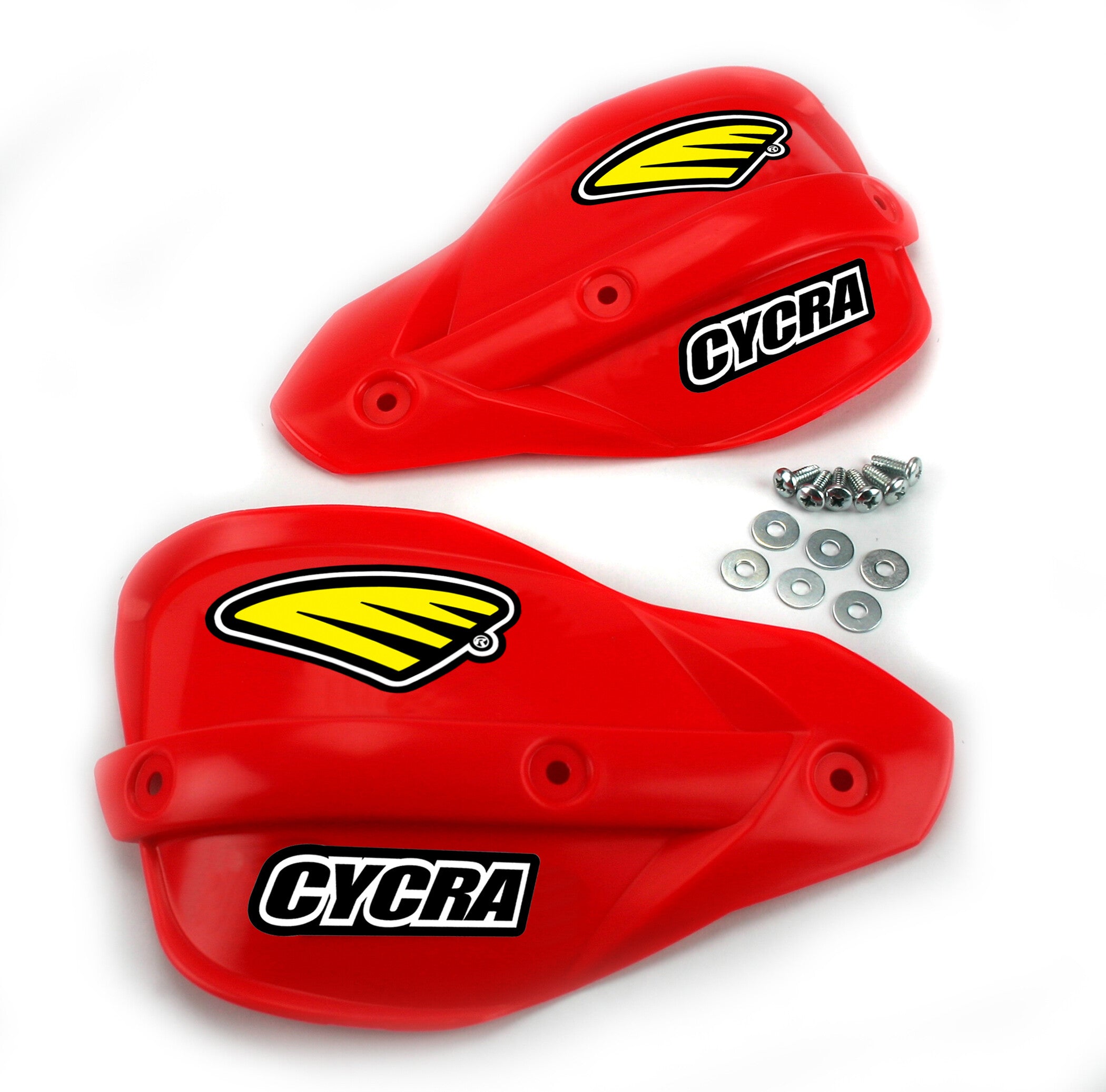 PLASTIC REPLACEMENT SHIELDS RED