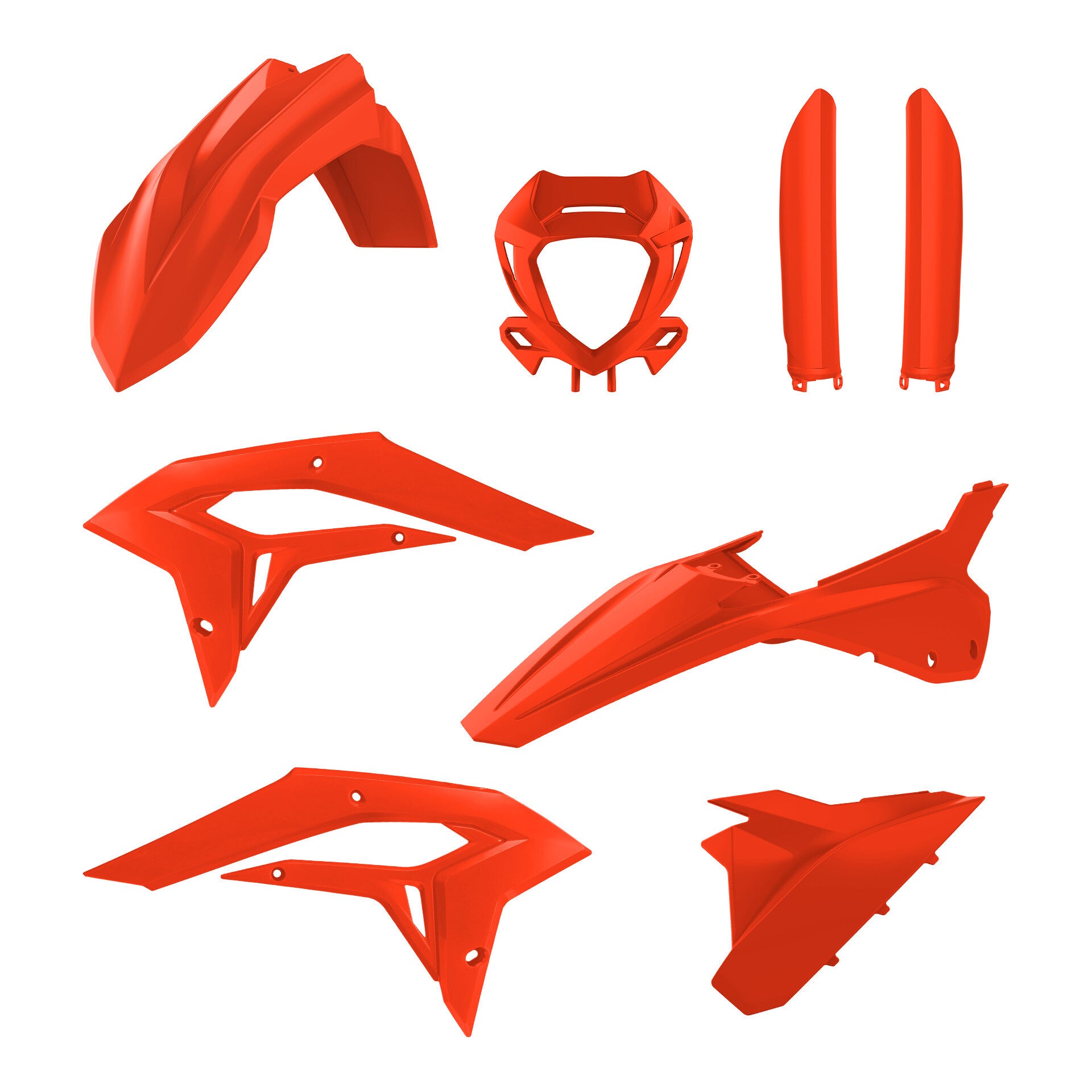 FULL PLASTIC KIT RED