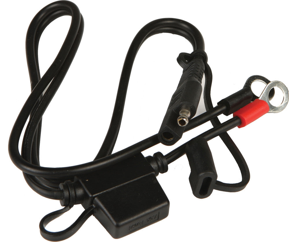 RING TERMINAL HARNESS BLACK 2'