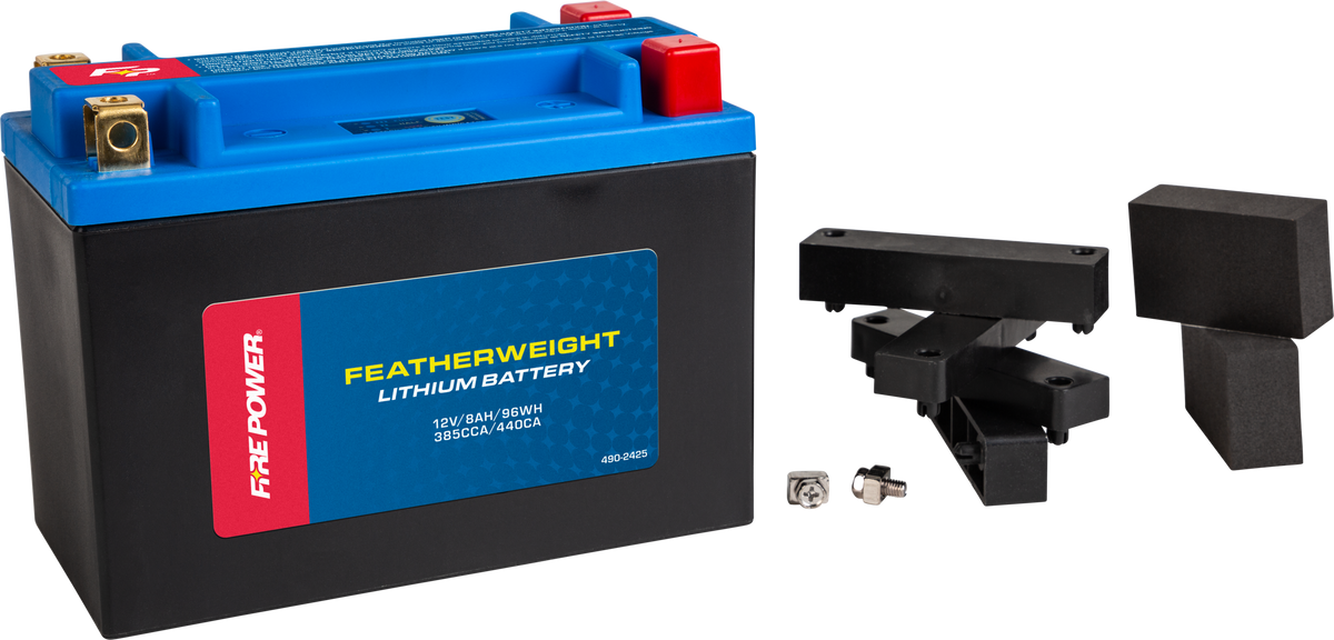 FEATHERWEIGHT LITHIUM BATTERY 385 CCA 12V/96WH